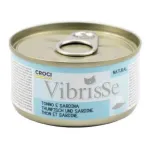 VIBRISSE konservai katėms tunas su sardine 70g 1vnt (24)