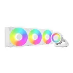 ARCTIC Liquid Freezer III Pro 420 A-RGB procesoriaus au&scaron;intuvas, baltas