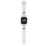 Karl Lagerfeld Karl and Choupette Head NFT Watch Strap for Apple Watch 42/44/45/46/49 / white