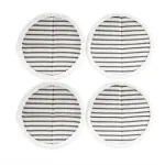 Bissell | SpinWave Pads - 4 x Scrubby | White