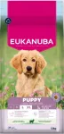 Eukanuba Life Care Puppy Large sausas maistas didelių veislių &scaron;uniukams su ėriena ir ryžiais, 12kg