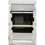 SALE OUT. Gorenje GG5A10WFFM Cooker, Gas hob, Gas oven, Width 50 cm, White | Gorenje GG5A10WFFM | Cooker | Hob type Gas | Oven type Gas | White | Width 50 cm | Depth 59.4 cm | Grilling | UNPACKED | 70 L