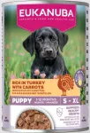 Eukanuba konservuotas maistas &scaron;uniukams su kalakutiena ir morkomis 400g
