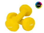 Tunturi viniliniai hanteliai 1,5 kg, geltoni, 2vnt