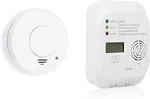 Ecost prekė po grąžinimo Smartwares FSE-19203 Smoke Co Detector Set, Wei&szlig;, 1 Piece