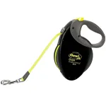 FLEXI pavadėlis Giant Professional L juostinis 10 m, geltonas
