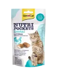GimCat Nutri Pockets Dental skanėstai katėms 60g