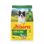 Josera Lamb + Rice A/S sausas pa&scaron;aras &scaron;unims su ėriena ir ryžiais, 3 kg
