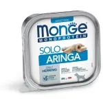 Monge Monoproteico Solo - Wet Dog Pate 100% Herring 150g (pak24)
