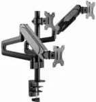 Gembird MA-DA3-01 Desk Mounted Adjustable Mounting Arm for 3 Monitors