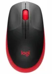 Logitech M190 belaidė pilno dydžio pelė raudonos spalvos, Red