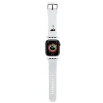 Karl Lagerfeld Strap KLAWLSLKNH Apple Watch 42/44/45/49mm / white