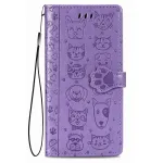 Dėklas Cat-Dog Samsung A145 A14 4G/A146 A14 5G violetinis