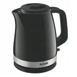 TEFAL | Kettle | KO150F30 Delfini Vision | Electric | 2400 W | 1.5 L | Plastic | 360&deg; rotational base | Black/Stainless steel