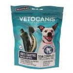 Vetocanis Tartar control skanėstai vidutiniams &scaron;unims apna&scaron;ų &scaron;alinimui, 110g