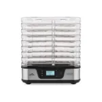 ETA Food dryer | ETA930190000 Secca Premium | Power 380 W | Number of trays 8 | Temperature control | Integrated timer | Silver