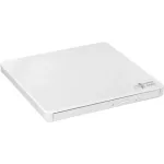 H.L Data Storage | Ultra Slim Portable DVD-Writer | GP60NW60 | Interface USB 2.0 | DVD&plusmn;R/RW | CD read speed 24 x | CD write speed 24 x | White | Desktop/Notebook