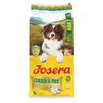 Josera Chicken and Rice A/S sausas pa&scaron;aras &scaron;unims su pauk&scaron;tiena ir ryžiais, 12,5 kg