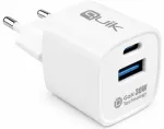Quik Accessories QG-322 GaN USB-C / USB Charger 30W