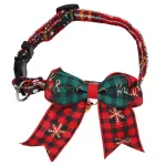Nobleza antkaklis &scaron;uniui su kaspinėliu ir varpeliu, xmas, 23-40cm