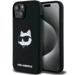 Karl Lagerfeld KLHMP15MSCHPPLK Silicone Choupette Hardcase for iPhone 15 Plus / 14 Plus 6.7" / black