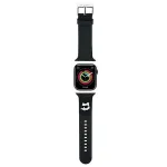 Karl Lagerfeld Strap KLAWMSLCNK Apple Watch 38/40/41mm 3D Rubber Choupette Heads / black