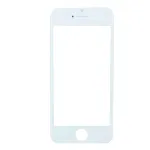 LCD stikliukas Apple iPhone 5 su rėmeliu ir OCA baltas ORG