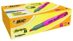 Bic Teksto žymeklis Highlighter XL 2-5 mm, rožinis, pakuotėje 10 vnt. 247130