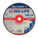 SPECIALIST+ metalo pj.diskas LONG LIFE, 230x1.9x22 mm