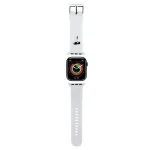 Karl Lagerfeld Strap KLAWMSLKNH 3D Rubber Karl Head for Apple Watch 38/40/41mm / white