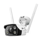 TP-LINK | VIGI 4MP Outdoor Full-Color Wi-Fi Network Camera | VIGI C340-W | Bullet | 4 MP | 4 mm | IP66 | H.265+/H.265/H.264+/H.264 | MicroSD