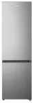 Gorenje NRK418EES4 Refrigerator, E, Free standing, Combi, Height 179,7 cm, Net Fridge 188 L, Bottom Freezer 67 L, Grey