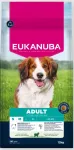 Eukanuba Life Care Adult S/M sausas maistas mažų ir vidutinių veislių &scaron;unims su ėriena ir ryžiais, 12 kg