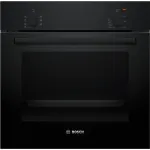 Bosch Oven | HBF010BA1 | 66 L | Electric | Manual | Knobs | Height 59.5 cm | Width 59.4 cm | Black