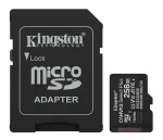 Kingston Canvas Select Plus | 256 GB | microSD | Flash memory class Class 10, UHS-I, U1/U3, video class 10/30, A1