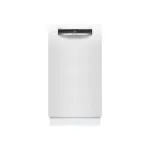 Bosch Dishwasher | SPU4HMW12E | Built-in | Width 45 cm | Number of place settings 10 | Number of programs 6 | Energy efficiency class D | Display | AquaStop function | White