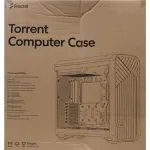 SALE OUT. Fractal Design Torrent Black RGB TG | Fractal Design | Torrent Black RGB TG Light Tint | Torrent Black RGB TG | ATX | Black | DAMAGED PACKAGING