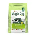 Green Petfood VeggieDog Grainfree begrūdis sausas pa&scaron;aras &scaron;unims su bulvėm ir žirniais, 10 kg