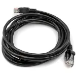 Kabelis Cat5E UTP, 2m, juodas