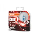 Lemputė12V55W H7 Osram 64210+150%Night Breaker Laser (kompl.) ĮVAIRŪS (P)