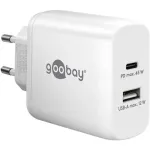 Goobay | USB-C PD Dual Fast Charger (45 W) | 65412