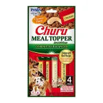 Churu Meal topper skanėstas &scaron;unims maistui gardinti su vi&scaron;tiena ir jautiena, 4 vnt.