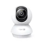 TP-LINK | Tapo C250 | Pan/Tilt AI Home Security Wi-Fi Camera | PTZ | 8 MP | 4mm/F1.6 | H.265 | MicroSD Card up to 512 GB