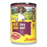Josera Meat Lovers Pure Beef konservuotas pa&scaron;aras &scaron;unims su jautiena, 400 g