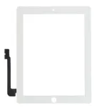 Lietimui jautrus plan&scaron;etinio kompiuterio stikliukas iPad 3 baltas ORG