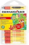 Ecost prekė po grąžinimo Eberhard Eberhard Faber 521009 - Colori Wax Crayons in 10 Bright Colours, w