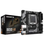 Gigabyte | B650I AX 1.0 | Processor family AMD | Processor socket AM5 | DDR5 DIMM | Supported hard disk drive interfaces SATA, M.2 | Number of SATA connectors 2
