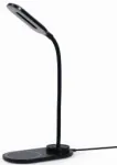 Gembird TA-WPC10-LED-01 Desk lamp with wireless charger, Black | Cold white, warm white, natural 2893-7072 K | Phone or tablet with built-in Qi wireless charging