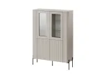 Cama VERA display cabinet 110x40x160 matt cashmere