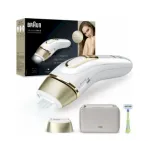 Braun Silk-expert Pro 5 Epilator | PL5052 | Bulb lifetime (flashes) 400.000 | Number of power levels 10 | White/Gold